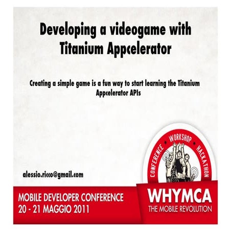 Writing videogames with titanium appcelerator