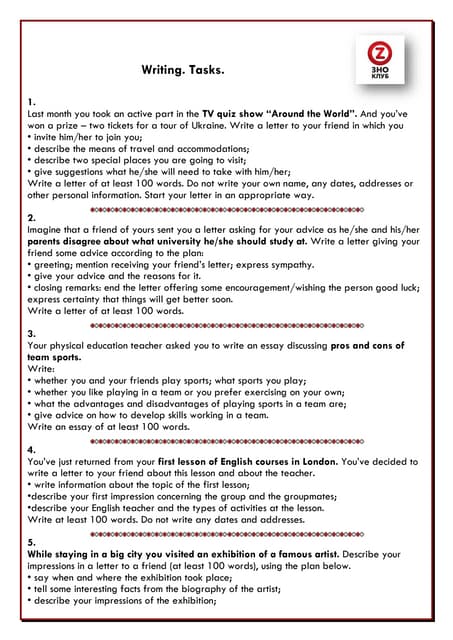 Opinion essay zno 08 picture