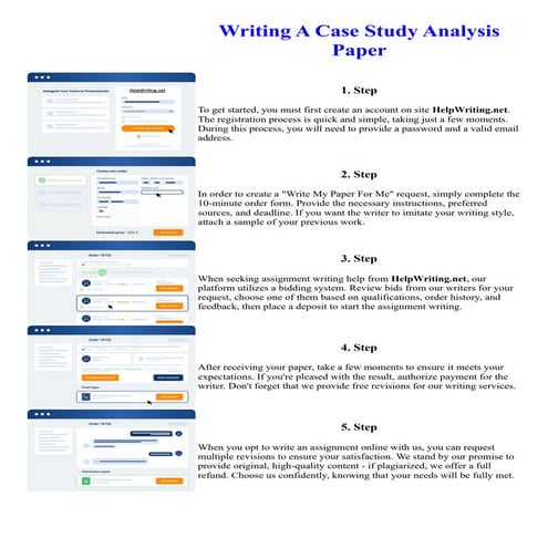 Writing A Case Study Analysis Paper | PDF