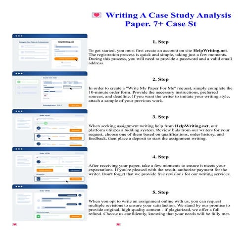 Writing A Case Study Analysis Paper. 7 Case St