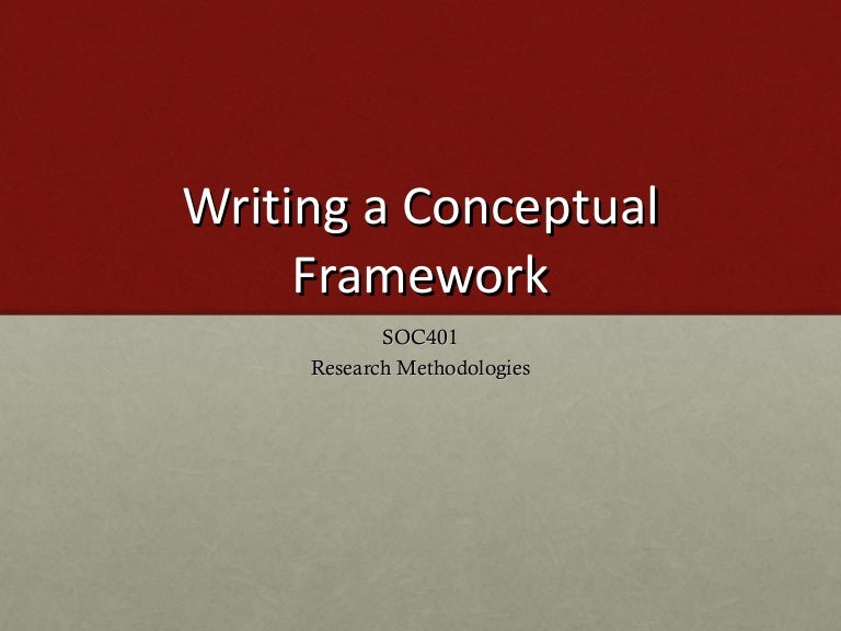 Sample of theoretical framework in thesis