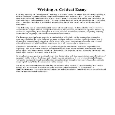 Writing A Critical Essay.pdf
