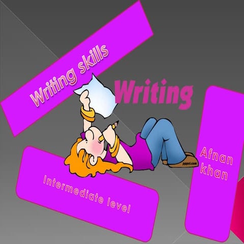 Writing activites