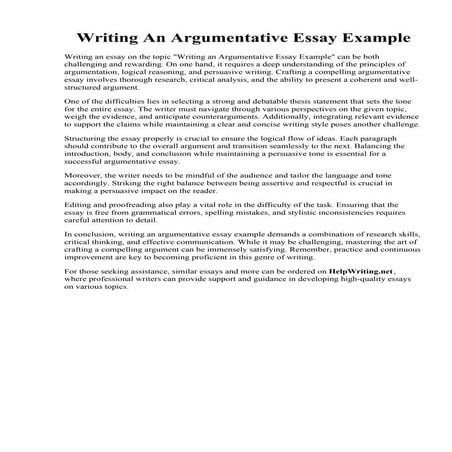 Writing An Argumentative Essay Example.pdf