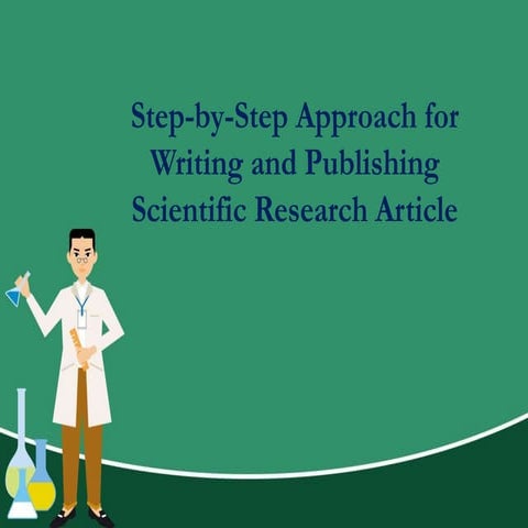 Writing and publishing scientific research article