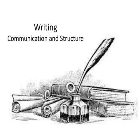 Writing writing structure overview | PDF