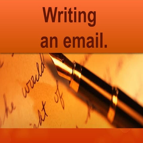 Презентация по теме _Writing an email_ 6 класс.pptx
