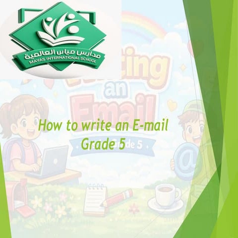 Writing an email (PT3 Latest Format) | PPTX
