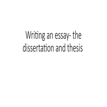 Writing an essay main components for postgraduates
