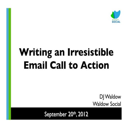 Writing an Irresistible Email Call to Action