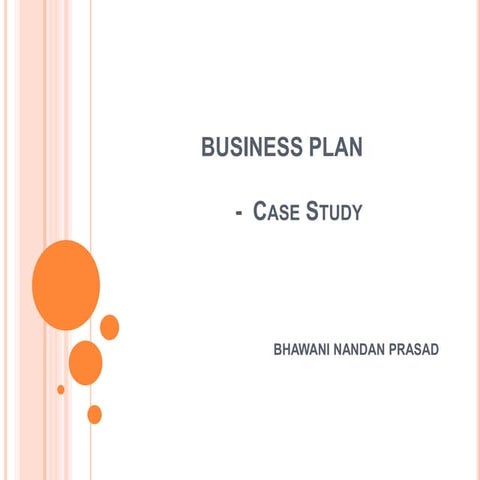 Writing a owesome winning business plan   contents case study