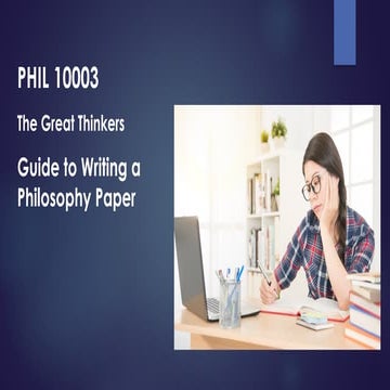 Philosophy writing | PDF