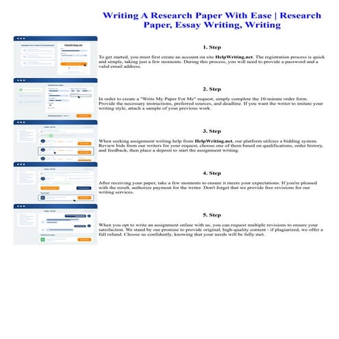 Writing A Research Paper With Ease Research Paper, Essay Writing, Writing