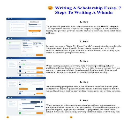 Writing A Scholarship Essay. 7 Steps To Writing A Winnin