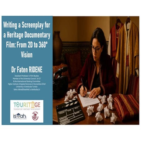 Writing Screenplays for Heritage Documentaries: From 2D to 360 ...