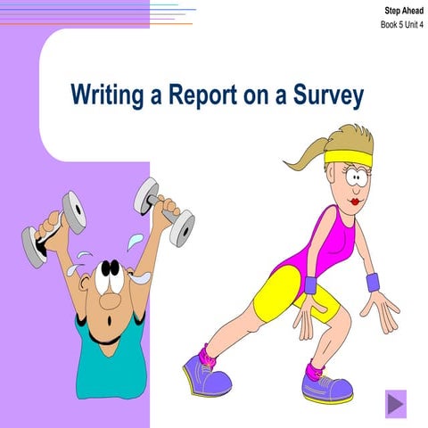 WRITING A SURVEY REPORT.ppt