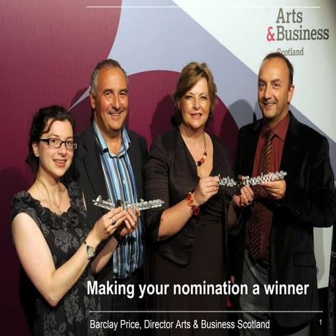 Writing effective award nominations March 2011