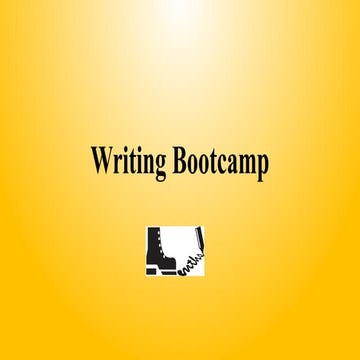 WritingBootcamponHowtoWriteWell27slides-1.pptx