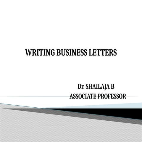 FORMAT FOR WRITING BUSINESS LETTERS.pptx