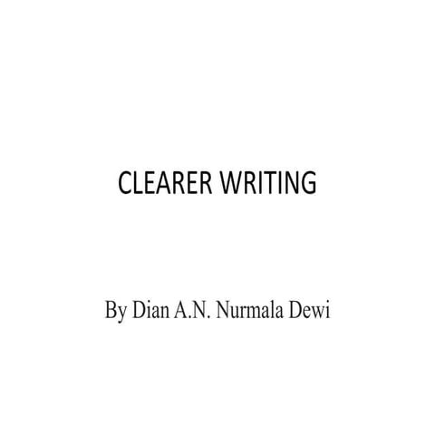 Introduction to Academic writing | PPTX
