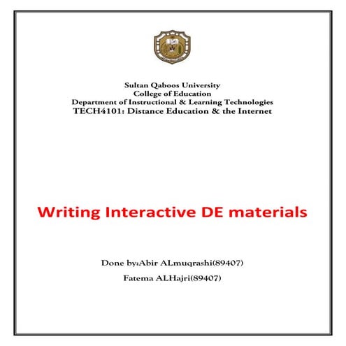 Writing de materials11