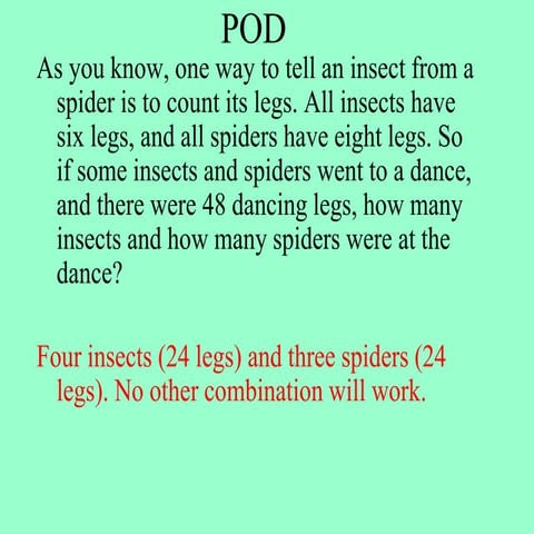 Writing equations and solving word problems