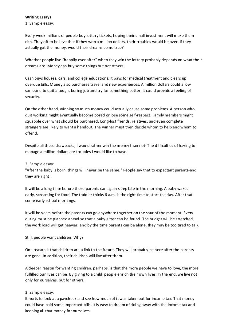If i had a million dollars essay