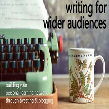 Writing for Wider Audiences - EAD Workshop