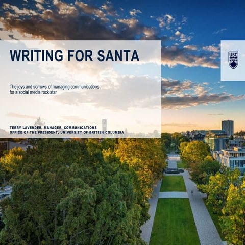 Writing for santa