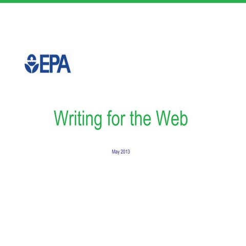 Writing for the Web