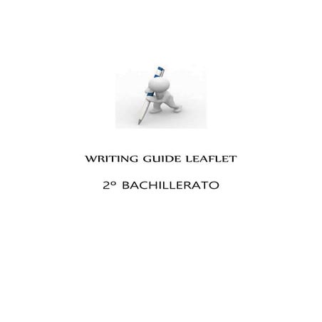 Writing guide leaflet | DOCX