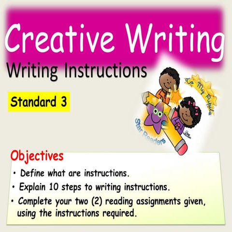 Writing Instructions 