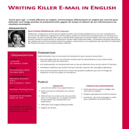 Writing killer emails