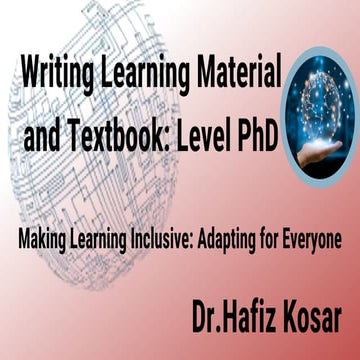 Writing Learning Material and Textbook Level PhD (1).pptx