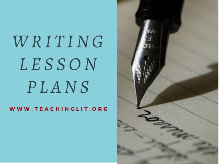 Guidelines for Writing Lesson Plans