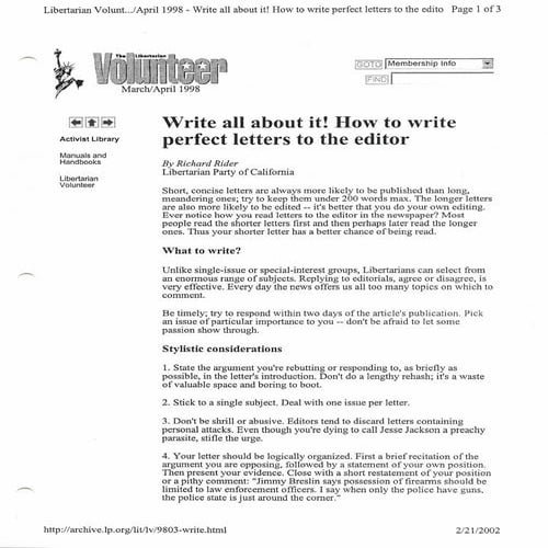 Writing a Letter to the Editor | PPT