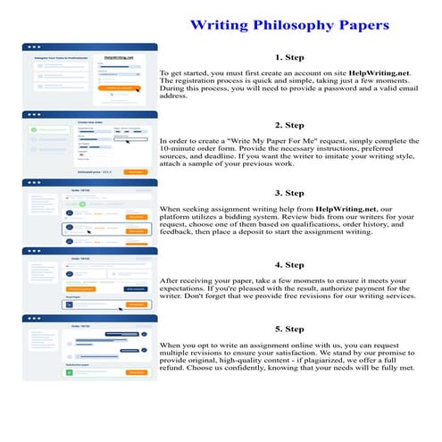 Writing Philosophy Papers