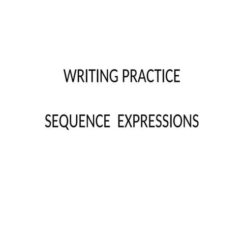 WRITING PRACTICE.ppt materi bahasa inggris