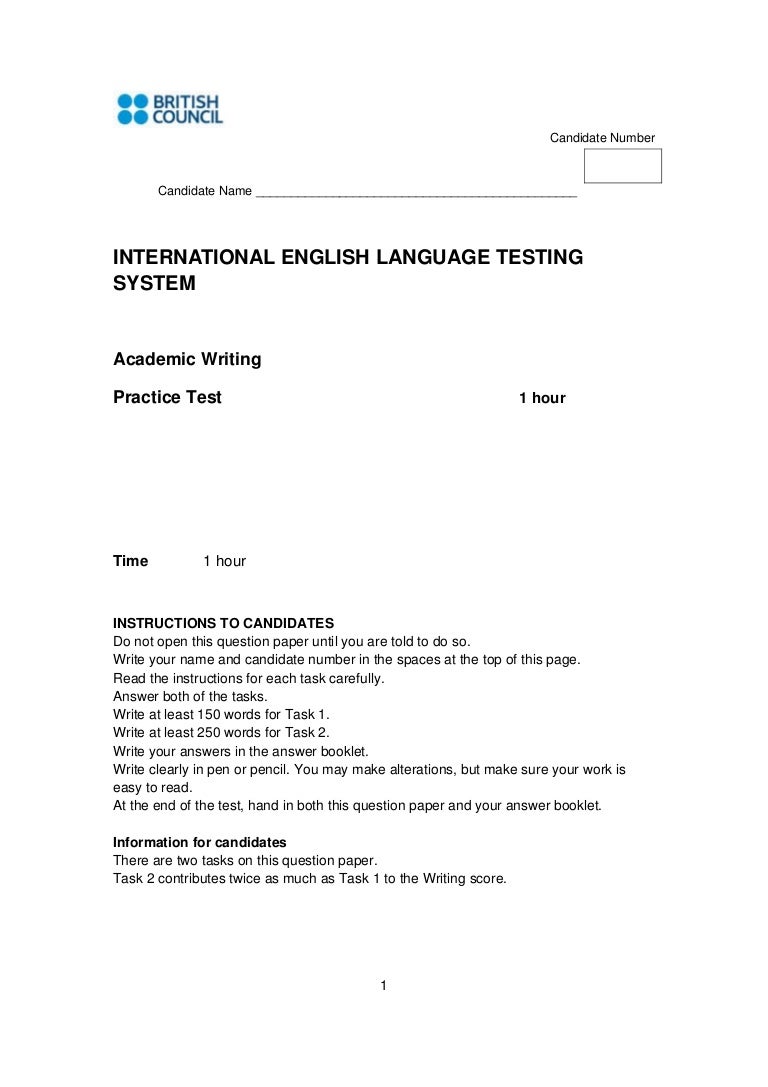 Ielts academic writing practice test with answers pdf image