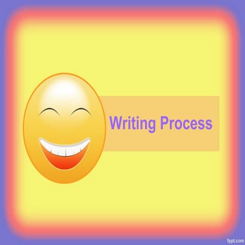 Writing Process grade 1
