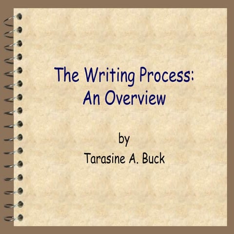 Writing process