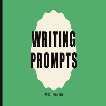 Writing Prompts