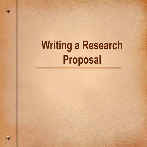 Writing researchproposal[1]
