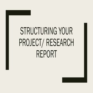 Writing Research Report How to write a report. .pptx