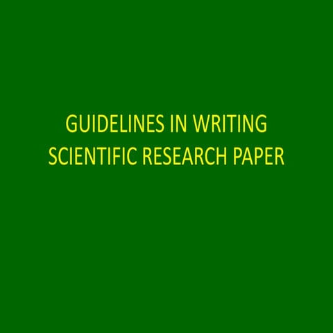 Writing Results and Discussion, Summary and Conclusion.pptx