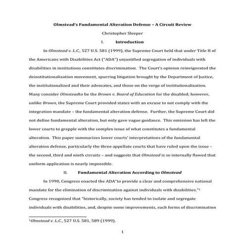 Writing sample - Civil Law and Psychiatry Note