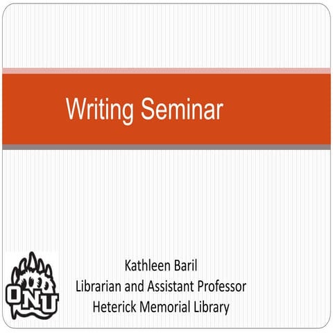Writing seminar   youngspeter spring 2015