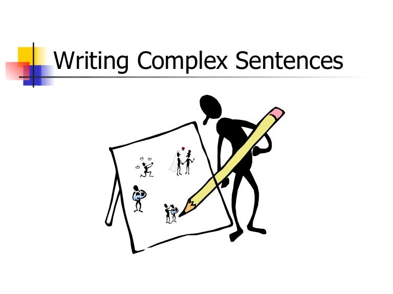 Writing sentences