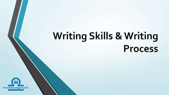 Writing Skills | PPTX | Education