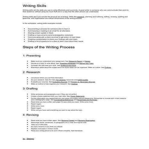 Writing skills precis writing, Report writing and _240124_111102.pdf
